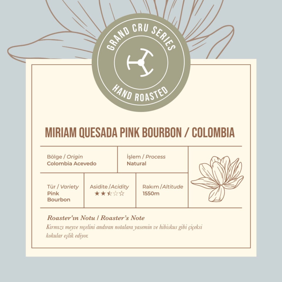 Colombia Miriam Quesada Pink Bourbon